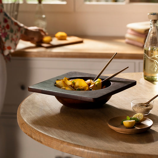 Mango Wood Hearty Bowl