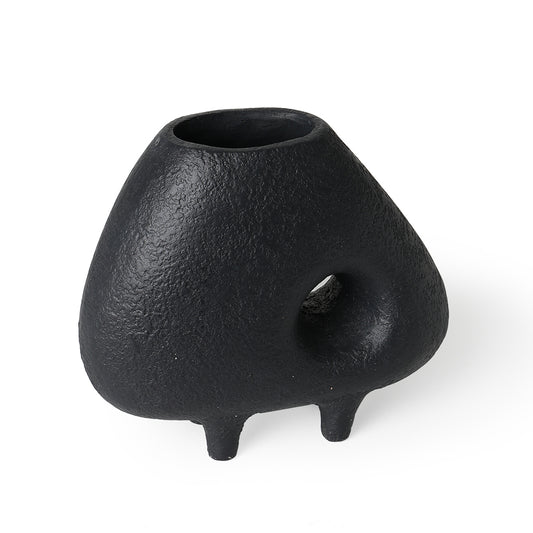 Midnight Terracotta Vase