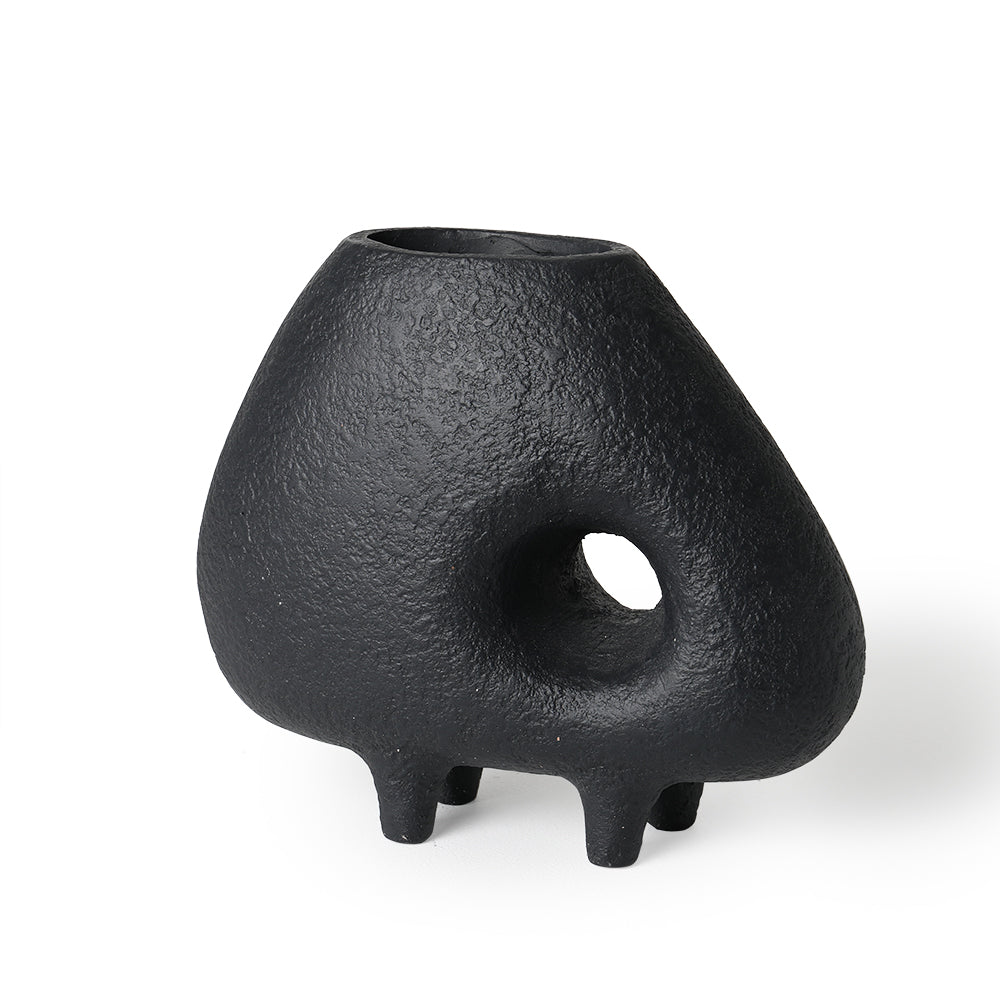 Midnight Terracotta Vase