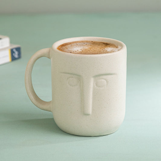 Moai Ceramic Coffee Mug Set Of 2