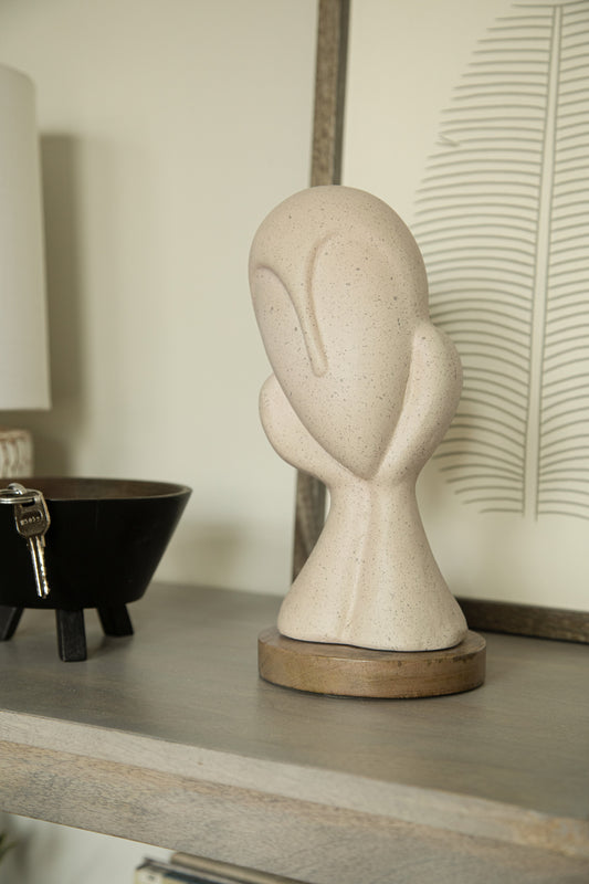 Spellbound Face Ecomix Sculpture