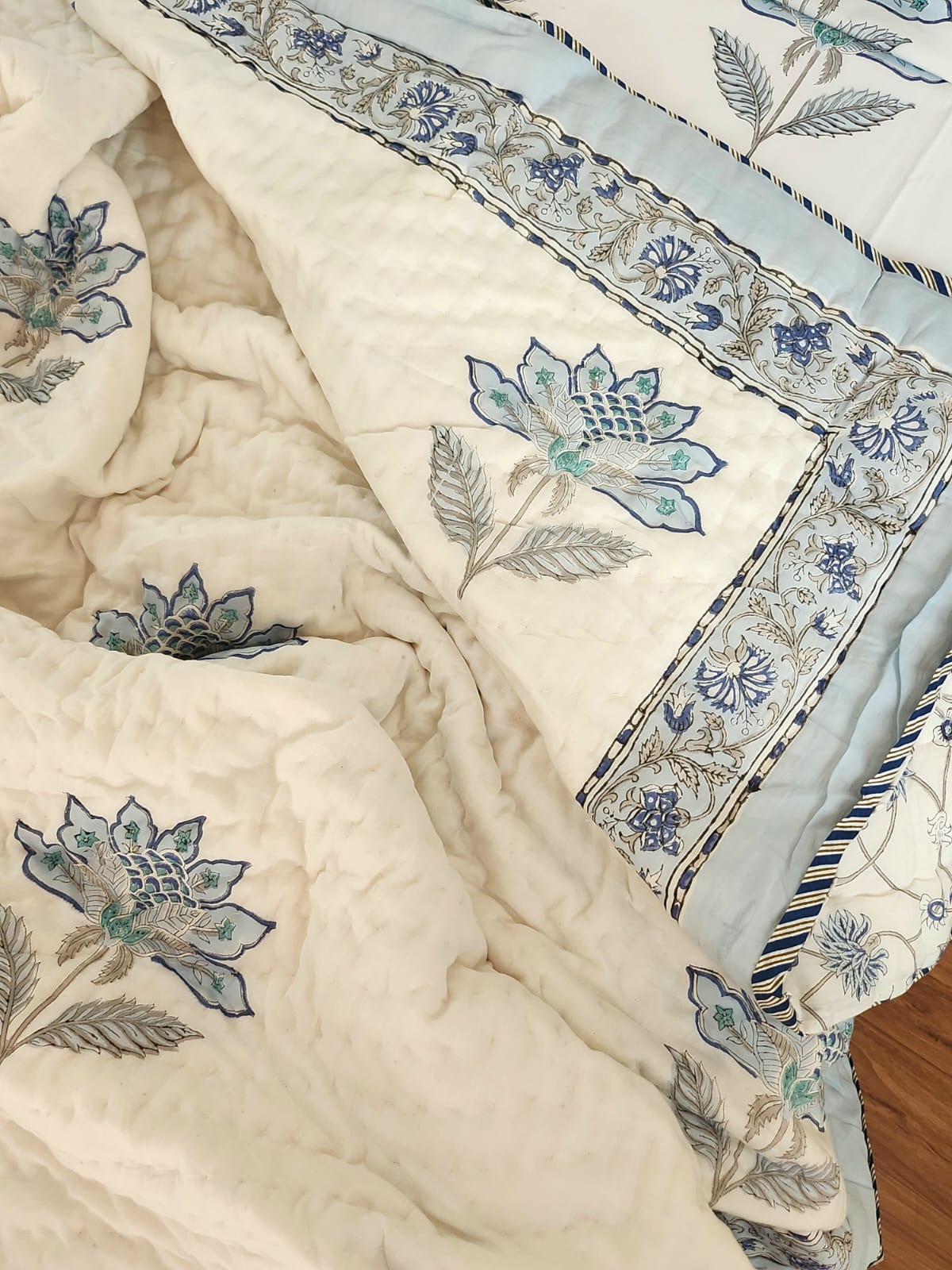 Blue Blossom Quilt