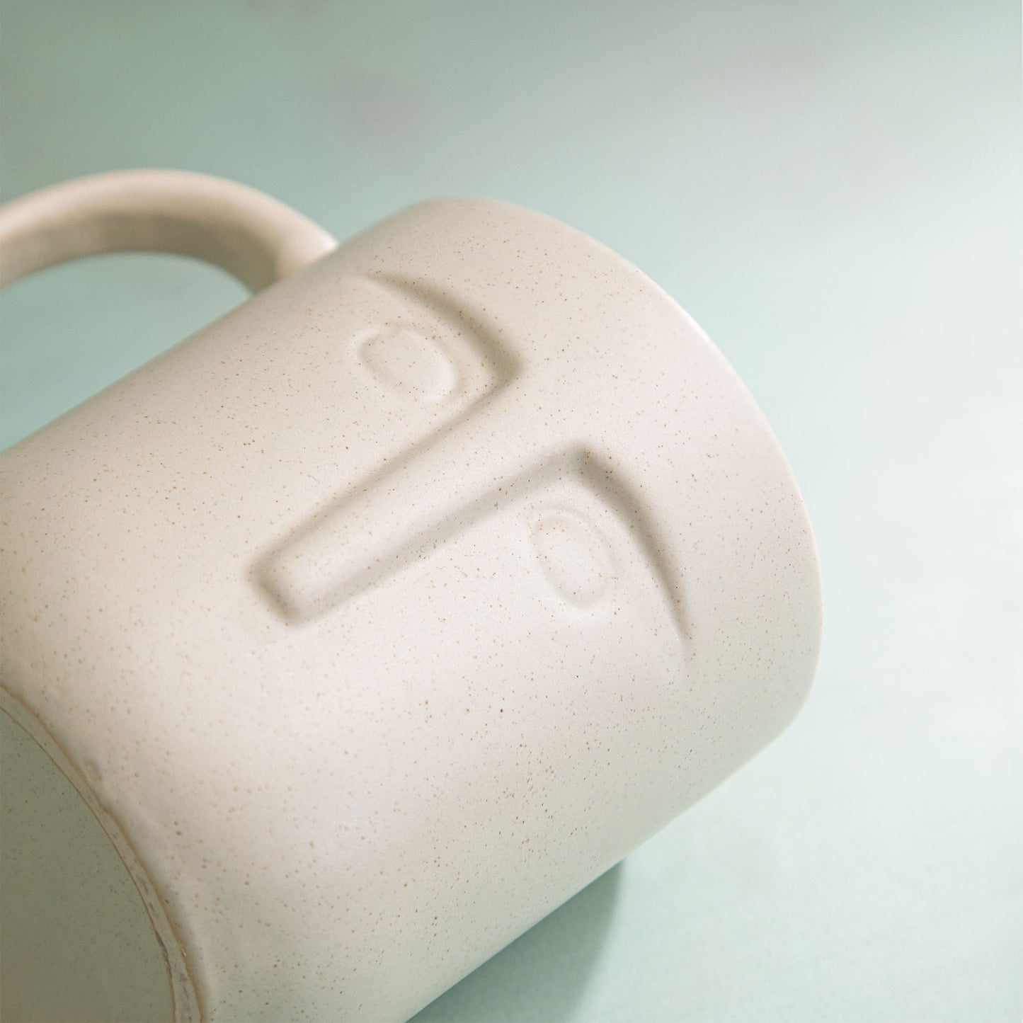 Moai Ceramic Coffee Mug Set Of 2