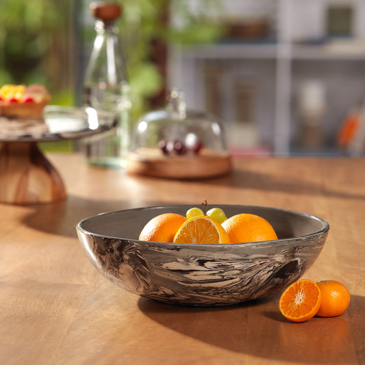 Carbon Ceramic Serving Bowl