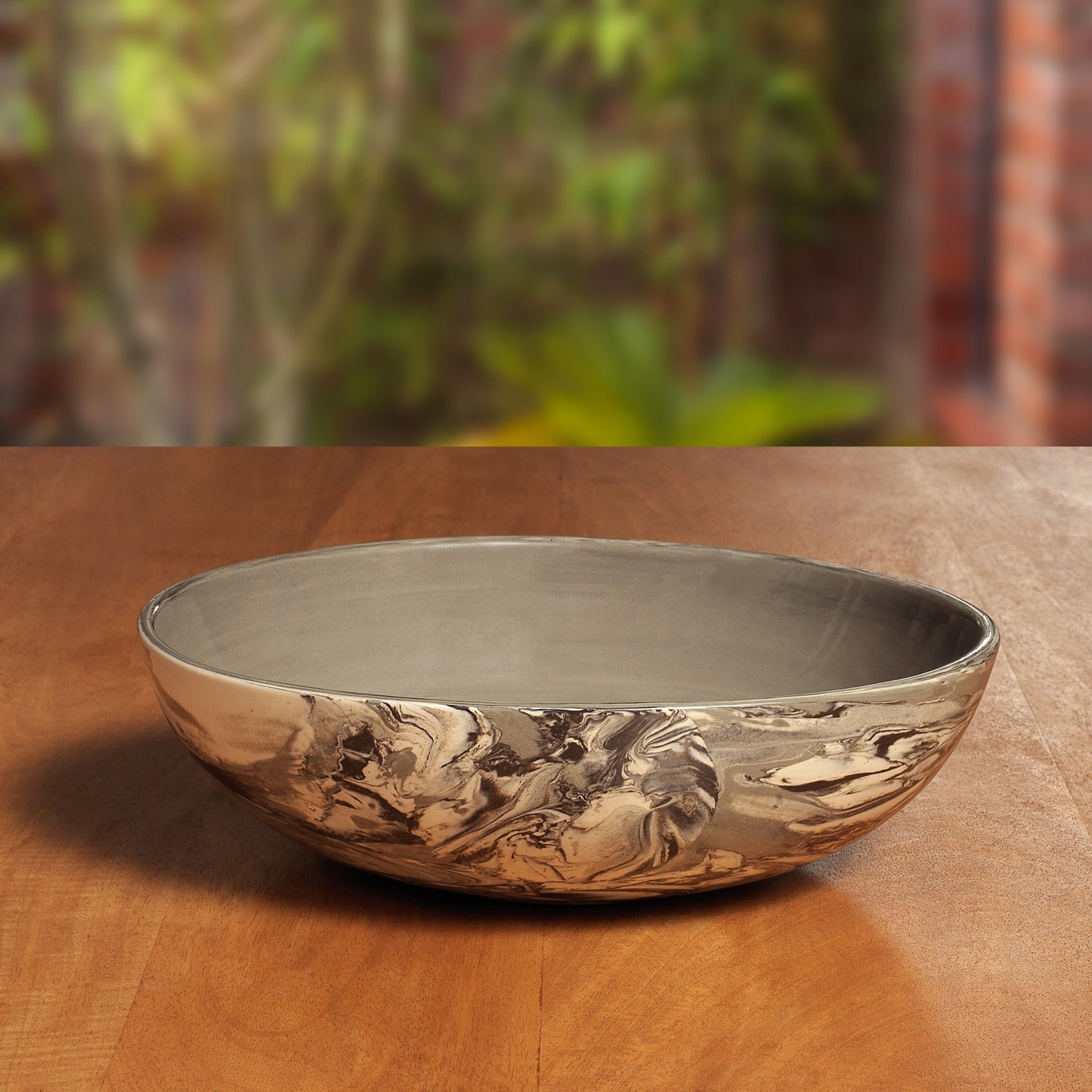 Carbon Ceramic Serving Bowl