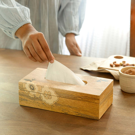 Fleur D'or Tissue Box