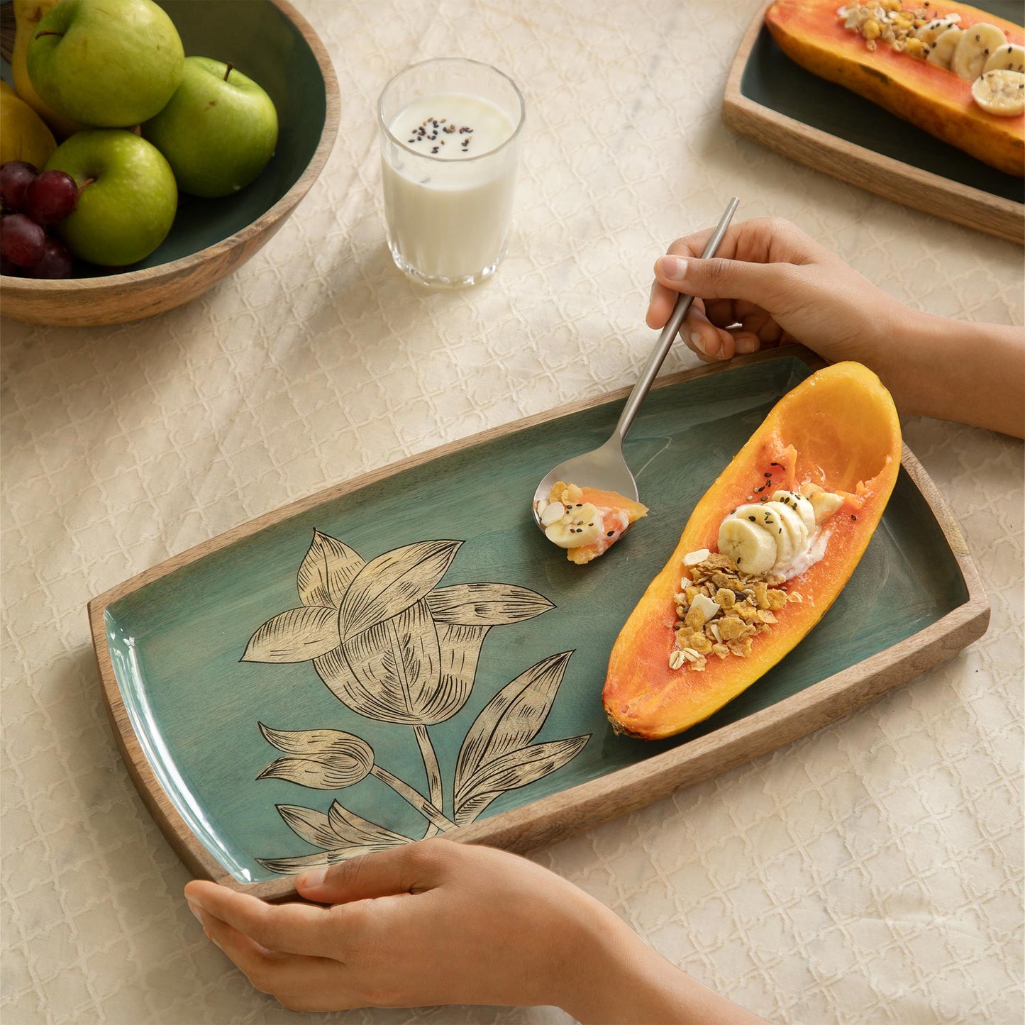 Iris Serving Platter