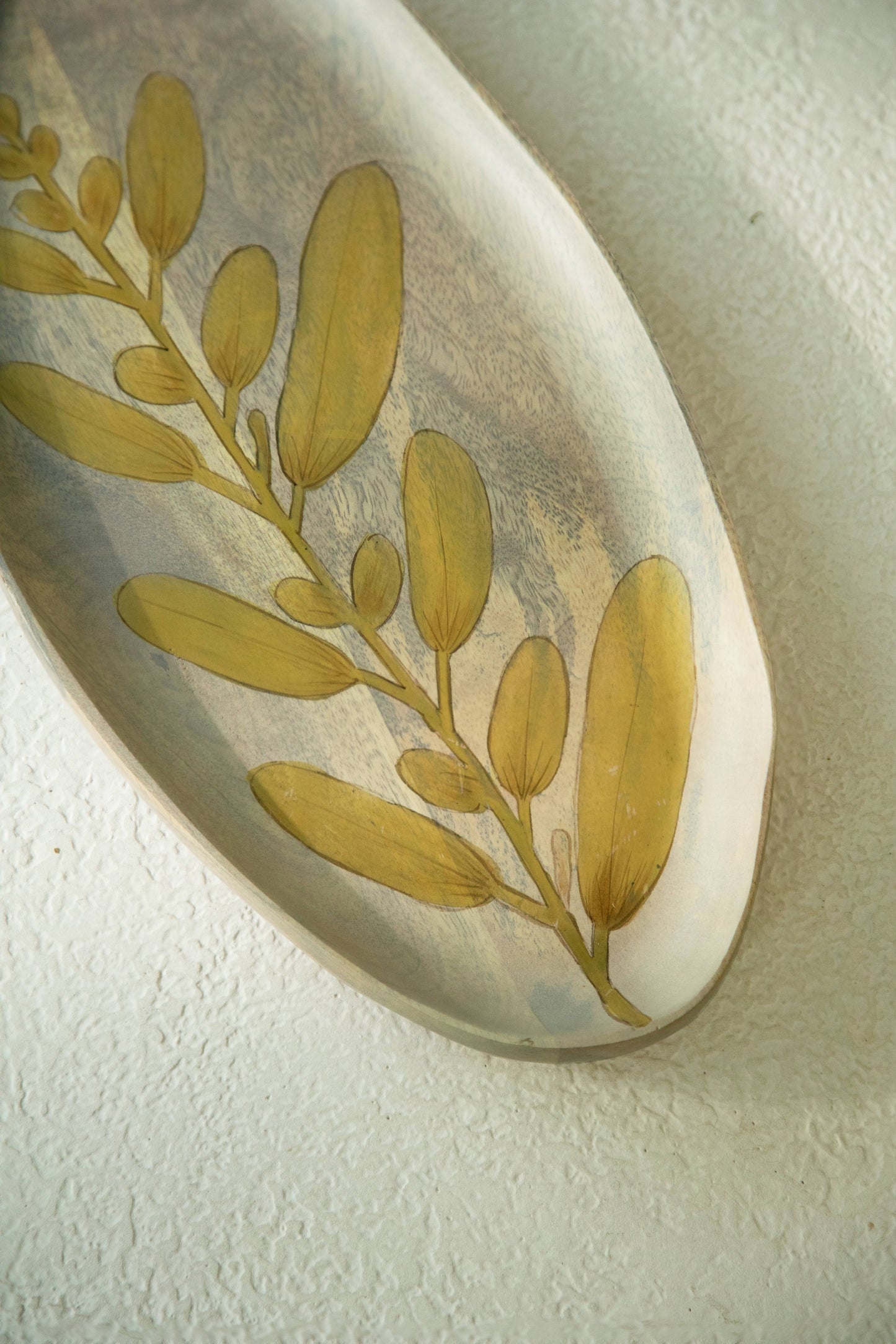 Wisteria Yellow Platter