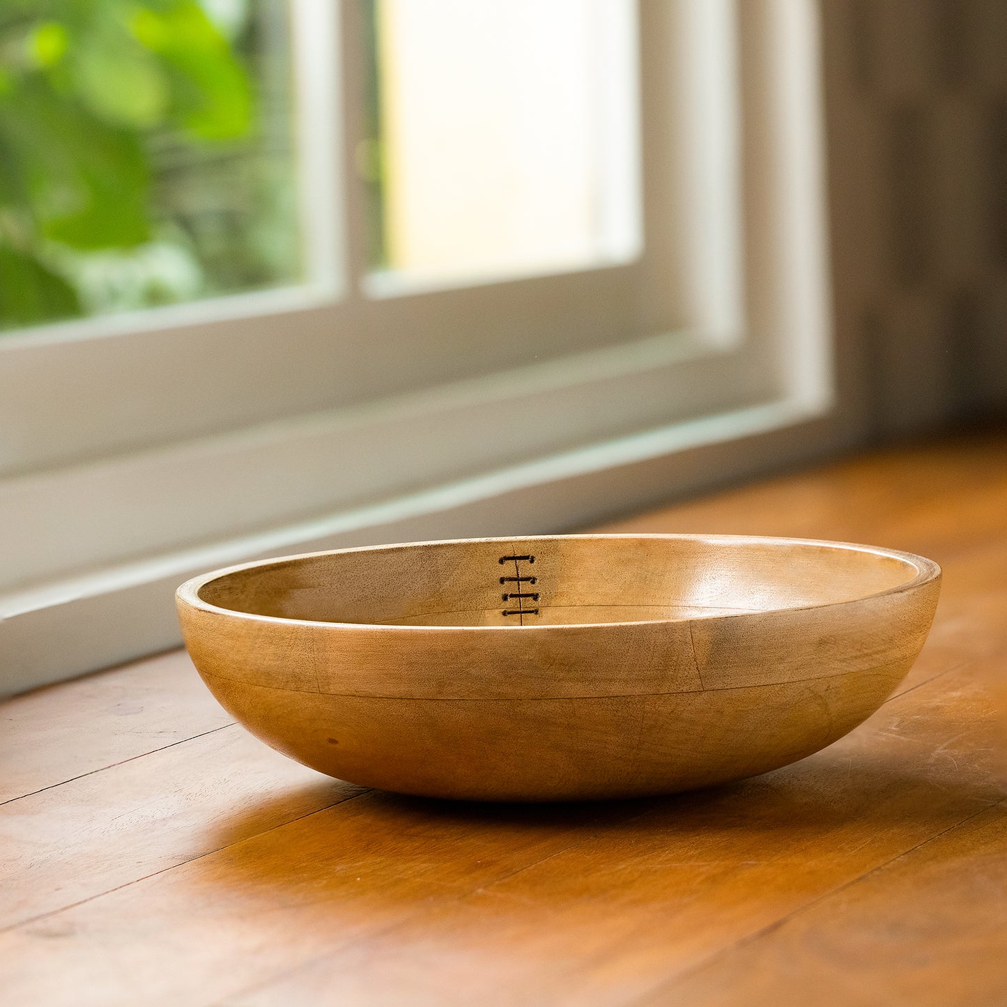 Stitch Sense Mango Wood Bowl