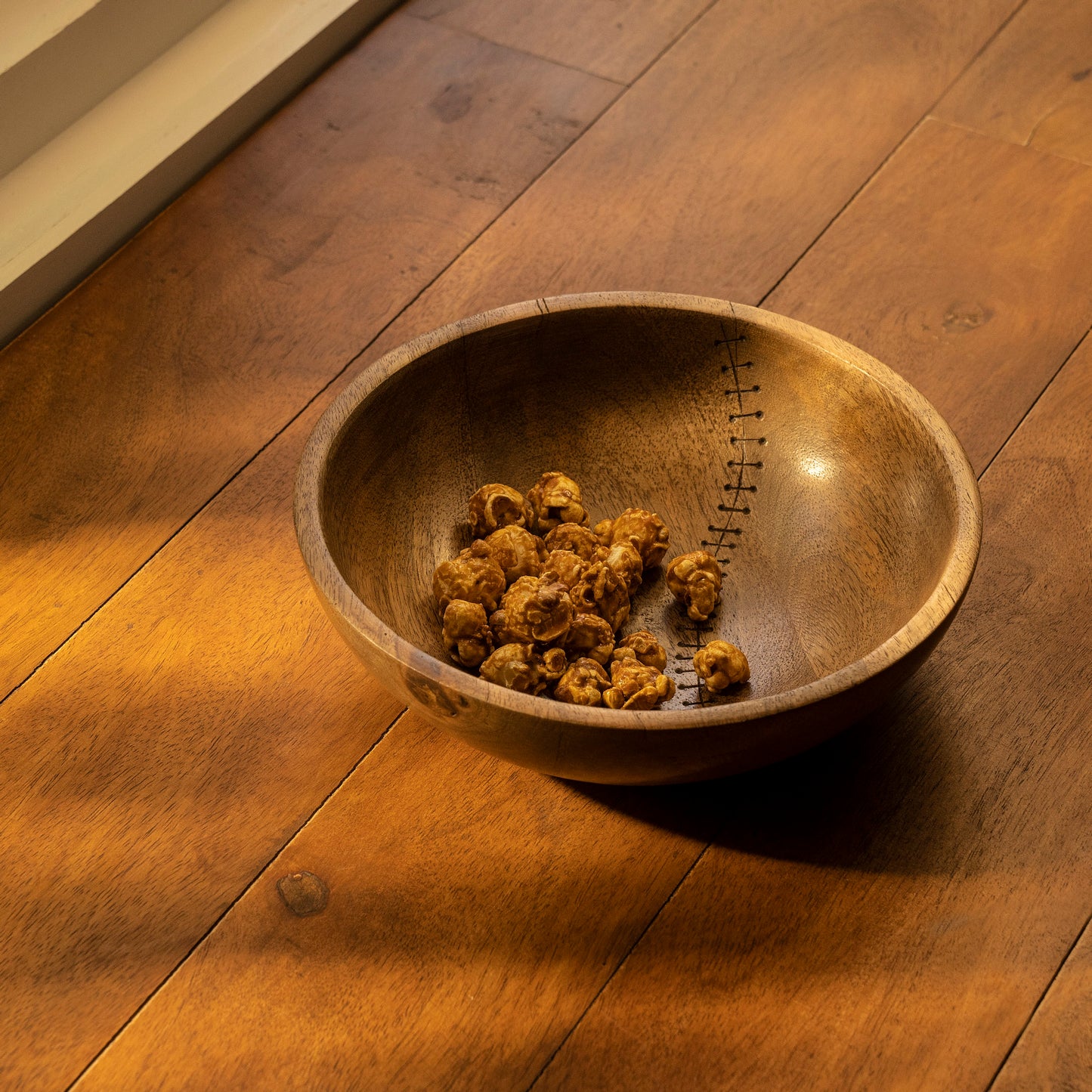 Stitch Sense Mango Wood Bowl