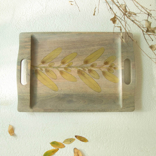 Wisteria Yellow Tray